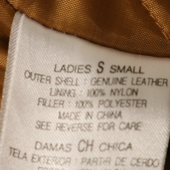 Outbrook Tan Leather Lined Jacket #426 - Picture 7 of 9